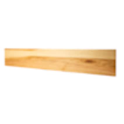 Bellawood Prefinished Hickory 3/4 in thick x 7.25 in wide x 48 in Length Riser